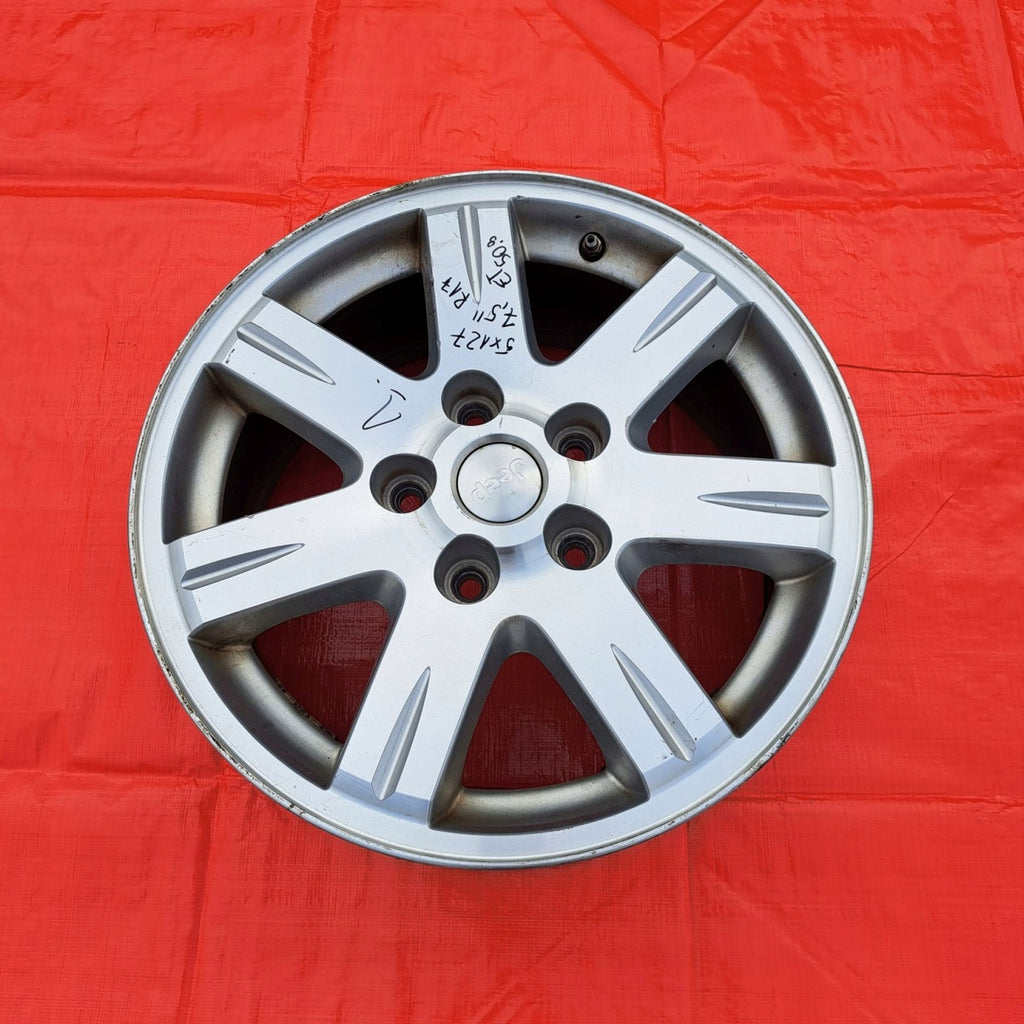 1x Alufelge 17 Zoll 7.5" 5x127 50ET Jeep Grand Cherokee Wk Rim Wheel FEL7452641046em