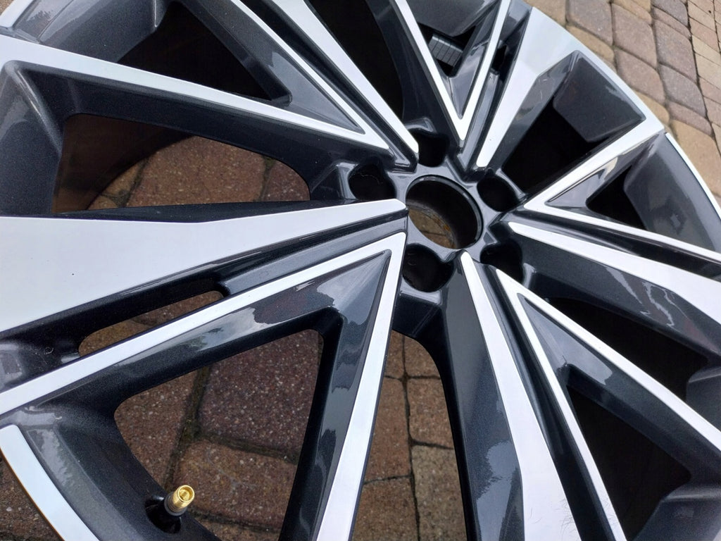 1x Alufelge 21 Zoll 8.5" 5x112 43ET Graphit Audi A6 Rim Wheel FEL8026757369bc
