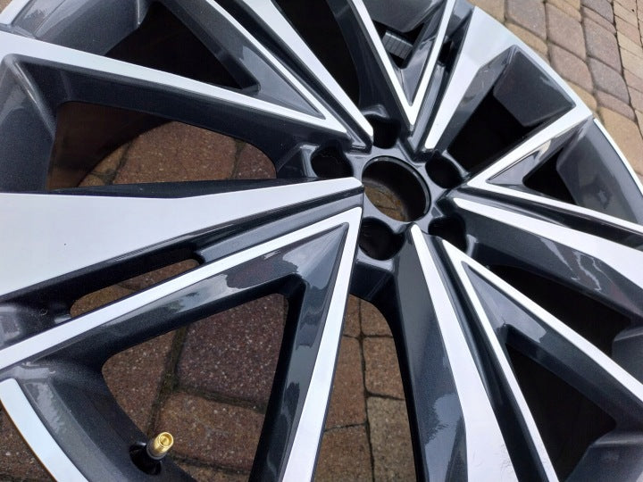 1x Alufelge 21 Zoll 8.5" 5x112 43ET Graphit Audi A6 Rim Wheel FEL8026757369bc