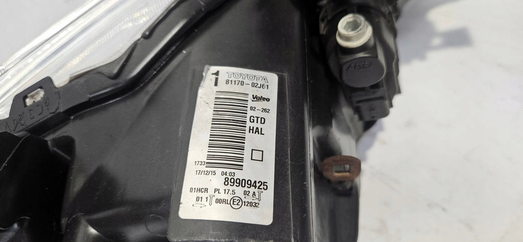 Frontscheinwerfer Toyota Auris 811170-02J61 Links Scheinwerfer Headlight