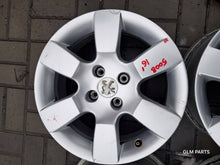 Load image into Gallery viewer, 4x Alufelge 16 Zoll 7.0" 4x108 29ET Glanz Silber 9685783880 Peugeot 5008 FEL2864005192vd
