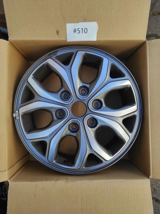 1x Alufelge 17 Zoll 6.5" 6x139.7 Glanz 52910-4H630 Hyundai H1 Rim Wheel FEL1399591585vb
