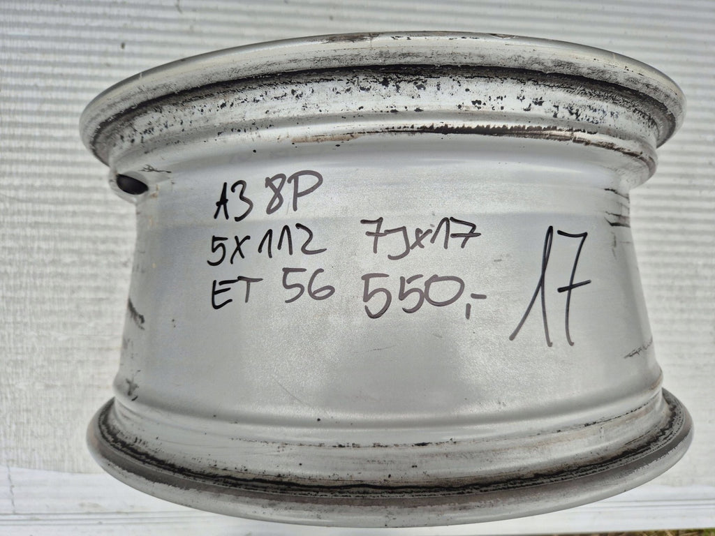 1x Alufelge 17 Zoll 7.0" 5x112 56ET 8P0601025BG Audi A3 Rim Wheel FEL9788473446up