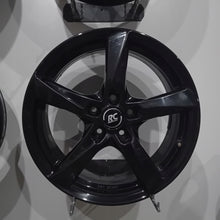 Laden Sie das Bild in den Galerie-Viewer, 4x Alufelge 17 Zoll 7.0" 5x112 35ET Glanz Schwarz KBA50461 Audi B8 Rim Wheel FEL8654045465bh