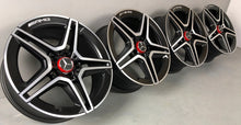 Load image into Gallery viewer, 4x Alufelge 18 Zoll 7.5" 5x112 44ET Schwarz A2054019500 Mercedes-Benz A205 FEL3031212753ey