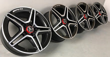 Load image into Gallery viewer, 4x Alufelge 18 Zoll 7.5" 5x112 44ET A2054019500 Mercedes-Benz Amg Rim Wheel FEL3031212753ey