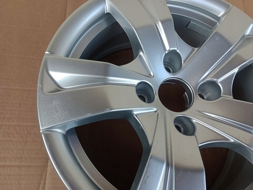1x Alufelge 15 Zoll 6.5" 4x108 20ET 124998766 Peugeot Rim Wheel FEL9670434021py