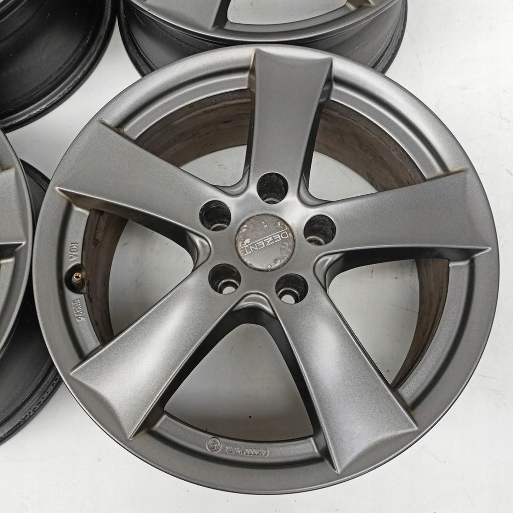 4x Alufelge 17 Zoll 7.0" 5x112 40ET Glanz Grau Audi Q3 I Kodiaq Tiguan Rim Wheel FEL4829560169ct
