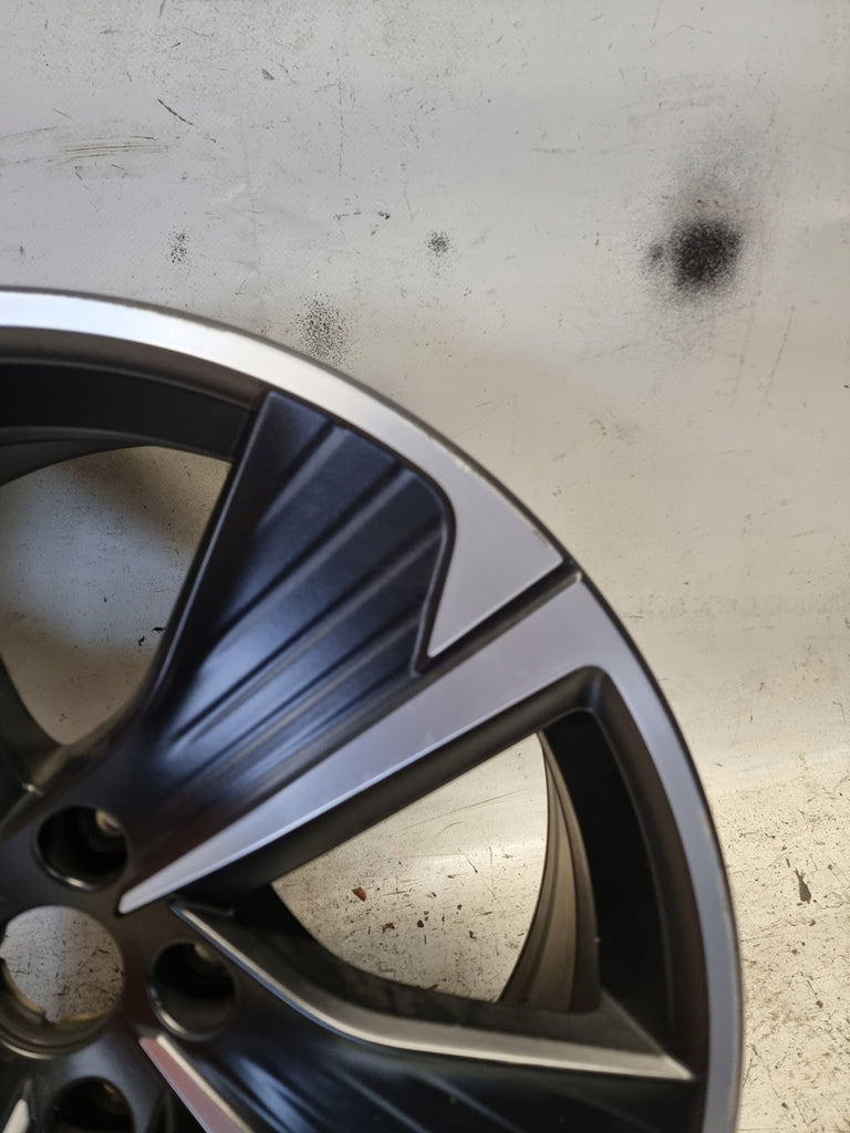 1x Alufelge 18 Zoll 8.0" 5x112 40ET Matt Schwarz 5FF601025N Seat Rim Wheel FEL5908065787rh
