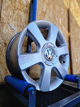 Laden Sie das Bild in den Galerie-Viewer, 4x Alufelge 16 Zoll 6.5" 5x112 50ET Glanz Silber 1T0601025C VW I Rim Wheel FEL2909002518he