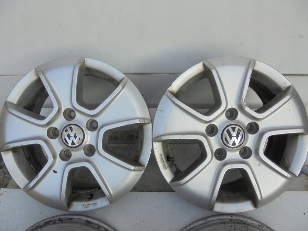 4x Alufelge 16 Zoll 6.5" 5x120 62ET 2H0071496 VW Rim Wheel FEL5250961432ls