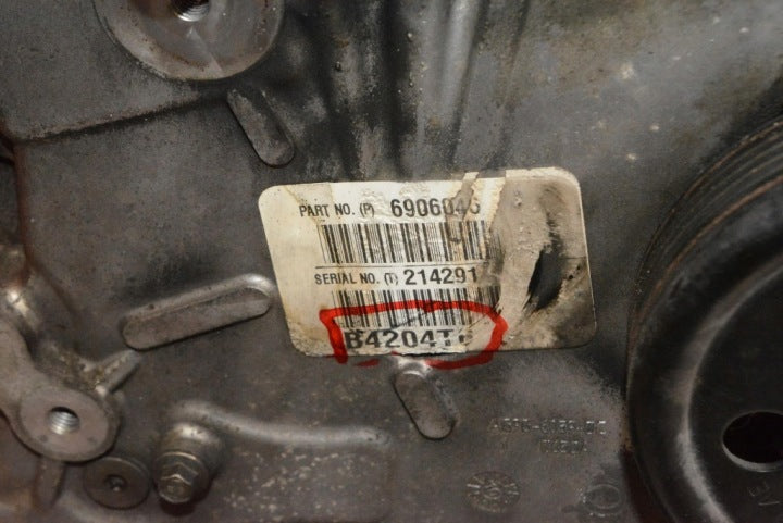 Motor Volvo S60 II B4204T6 2.0 203PS 149kW 2011 Benzin Engine Unkomplett MOT2135330288ex