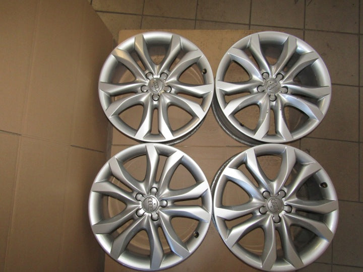 4x Alufelge 19 Zoll 7.0" 5x112 37ET Glanz Silber 8R0601025AL Audi Q5 Rim Wheel FEL4785614236cq