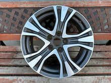 Laden Sie das Bild in den Galerie-Viewer, 1x Alufelge 17 Zoll 7.0" 5x114.3 39ET Glanz Graphit Mg Rim Wheel FEL1016631004jp