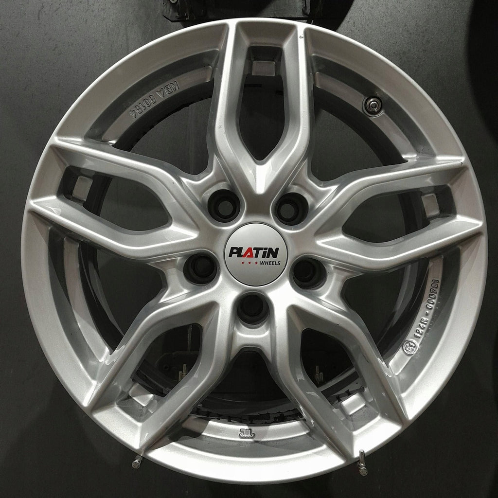 4x Alufelge 16 Zoll 6.5" 5x112 33ET Glanz Silber SK656 Audi Q3 Rim Wheel FEL5314366778pc