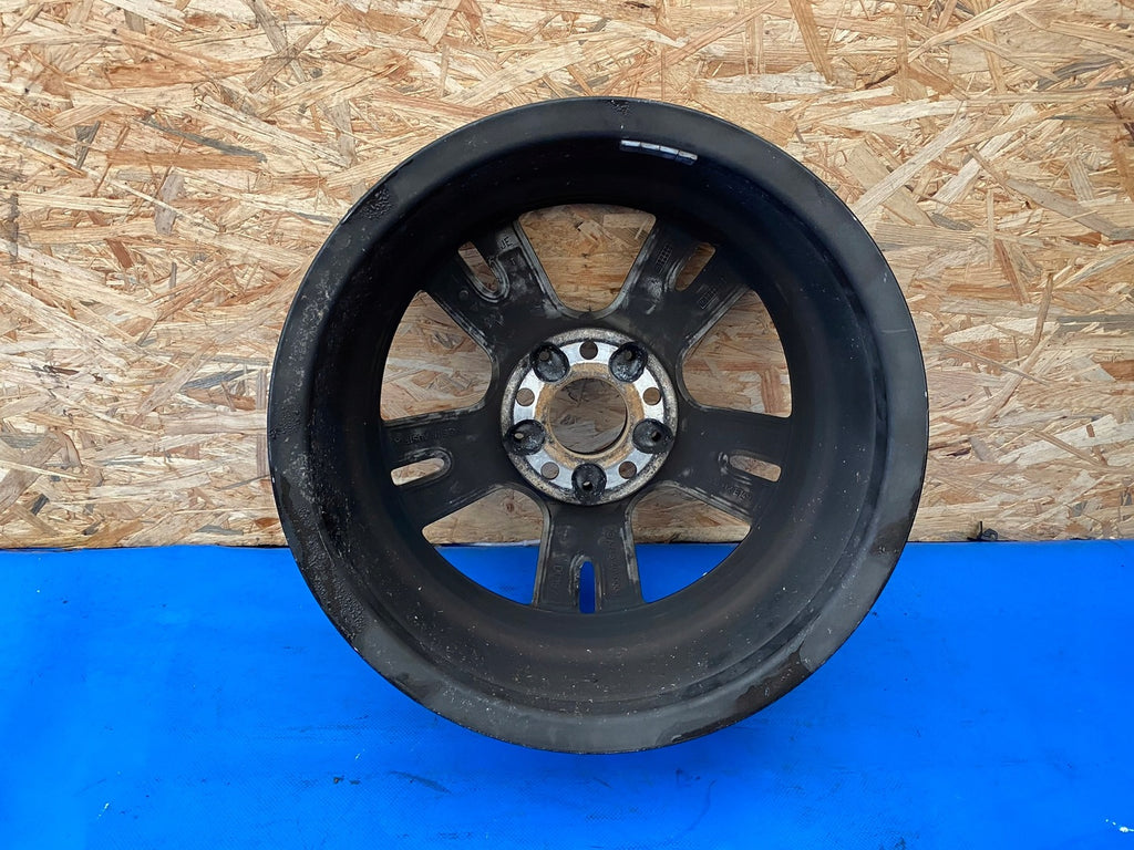 1x Alufelge 16 Zoll 6.5" 5x112 49ET Matt Schwarz A2464010000 Mercedes-Benz