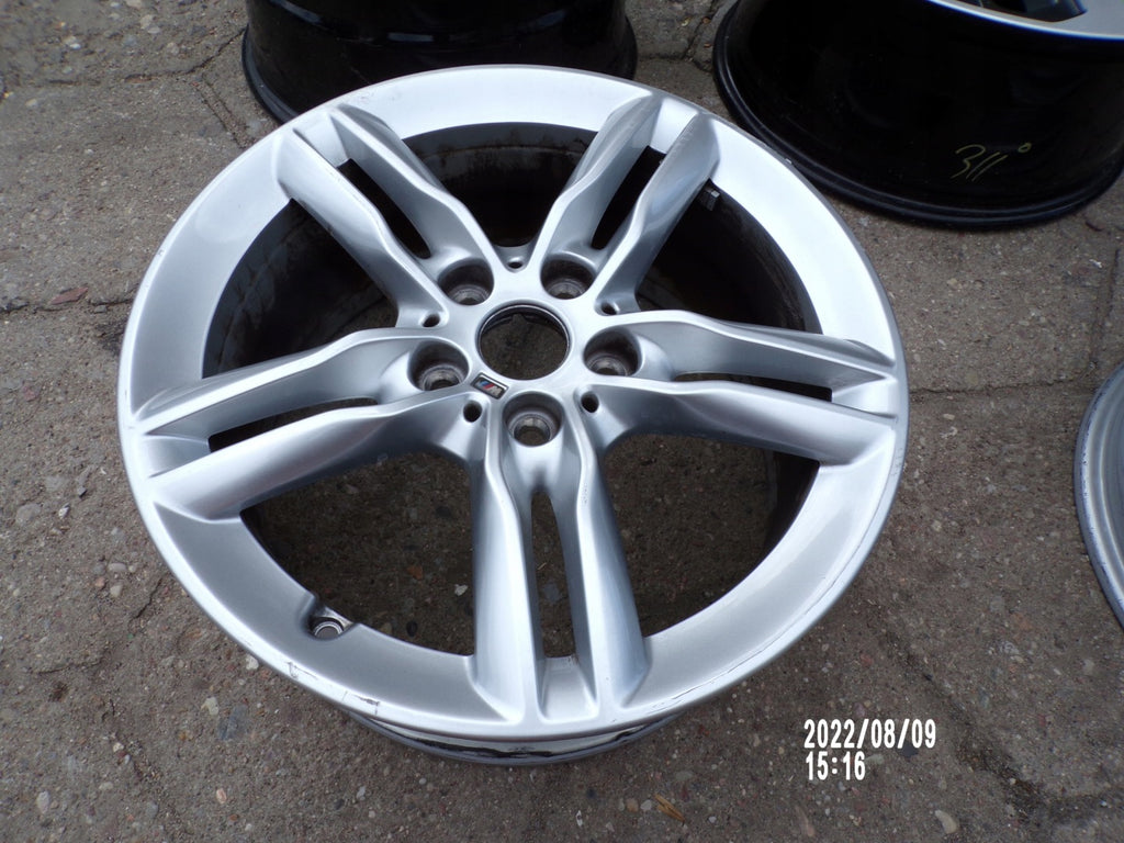 1x Alufelge 17 Zoll 7.5" 5x120 54ET Glanz Silber 7848601 BMW 2 F45 Rim Wheel FEL8569949290yl