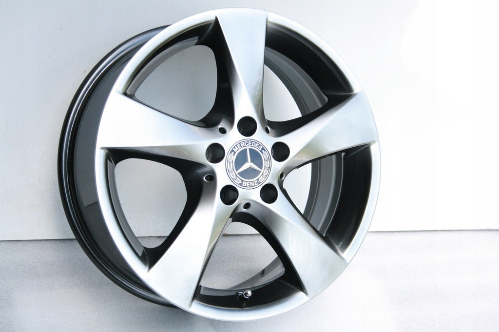 4x Alufelge 17 Zoll 7.0" 5x112 51ET Glanz Silber A4474012200 Mercedes-Benz Viano FEL8717680030op
