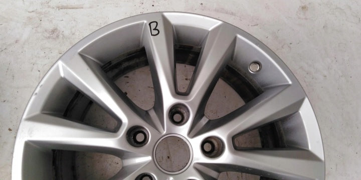 1x Alufelge 18 Zoll 8.0" 5x130 53ET Glanz Silber 7P6601025C VW Touareg Rim Wheel FEL6707052649qa