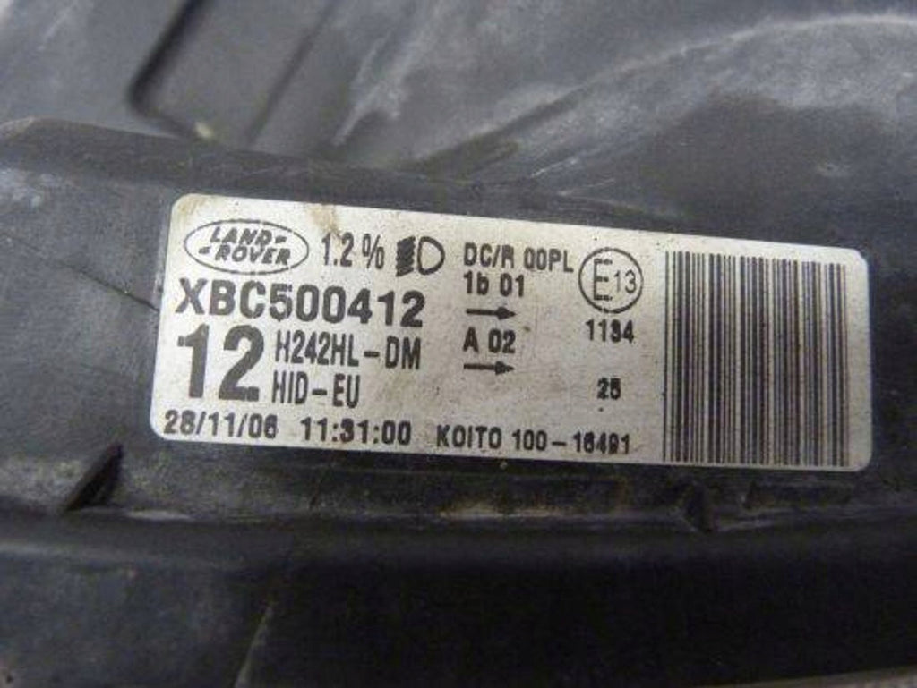 Frontscheinwerfer Land Rover III Discovery XBC500412 Xenon Links Headlight SCH4268824265dm