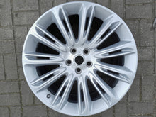 Load image into Gallery viewer, 1x Alufelge 22 Zoll 9.5" 5x120 49ET Glanz Silber JK521007 Land Rover Sport FEL5018596120uq