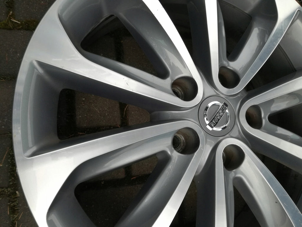 1x Alufelge 18 Zoll 6.5" 5x114.3 8086-22 Nissan Qashqai Rim Wheel