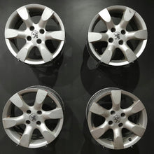 Load image into Gallery viewer, 4x Alufelge 16 Zoll 6.5" 4x108 31ET Glanz Silber 9681285480 F510019 Peugeot I FEL1787178167lk