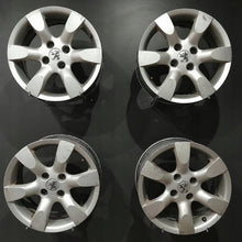 Load image into Gallery viewer, 4x Alufelge 16 Zoll 6.5" 4x108 31ET Glanz Silber 9681285480 F510019 Peugeot I FEL1787178167lk