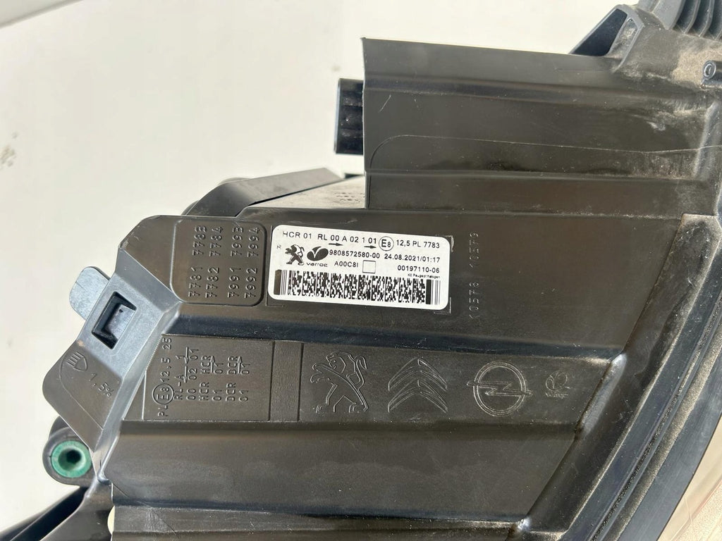 Frontscheinwerfer Peugeot Expert Traveller 9808572580 Rechts Headlight SCH9916756356lr