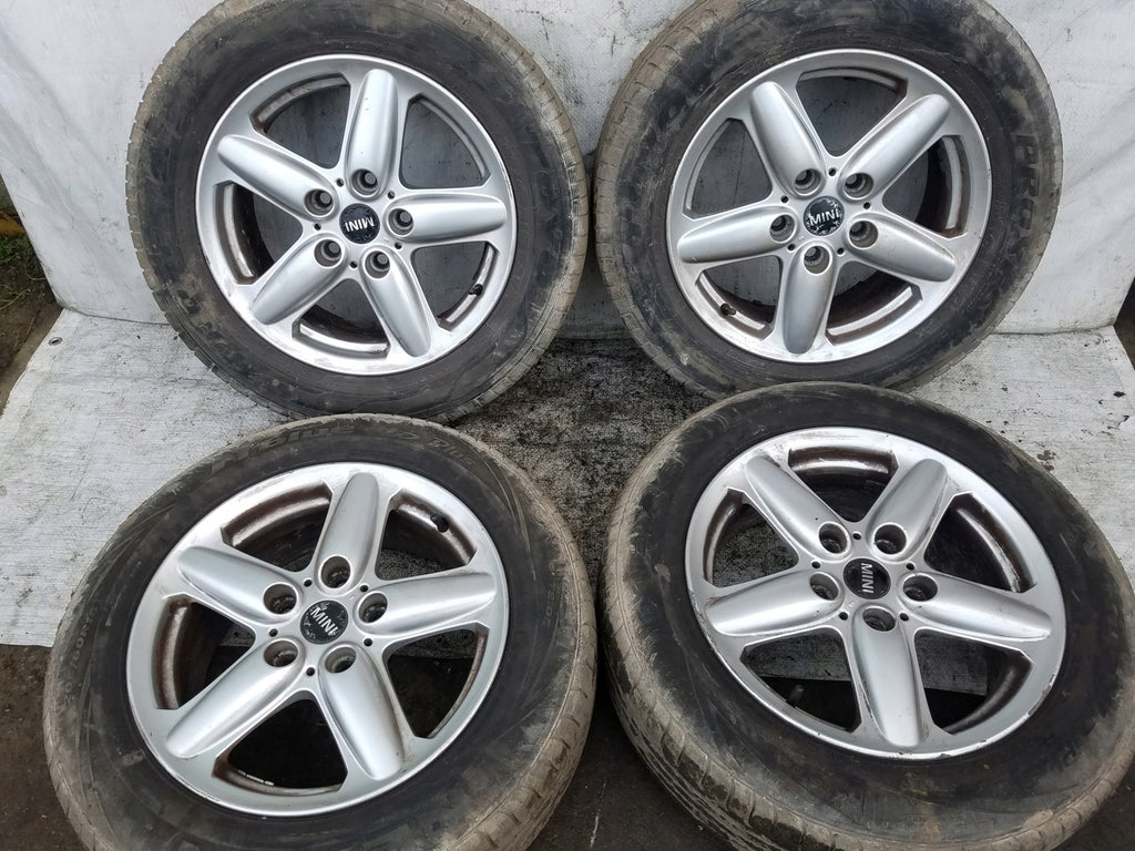 4x Alufelge 16 Zoll 6.5" 5x120 46ET 9803720 Mini Countryman R60 Rim Wheel