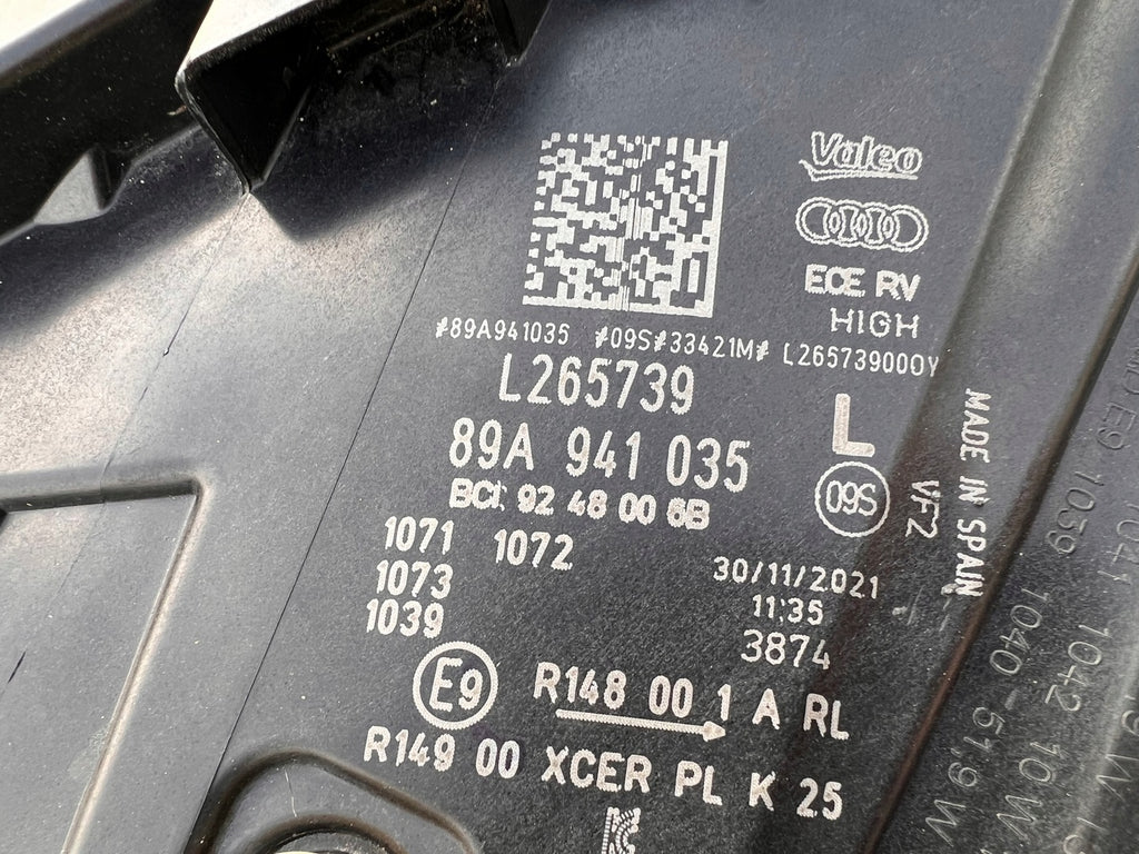 Frontscheinwerfer Audi E-Tron 89A941035 LED Links Scheinwerfer Headlight