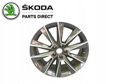 Laden Sie das Bild in den Galerie-Viewer, 1x Alufelge 17 Zoll 7.0&quot; 5x100 46ET 5JJ601025A Skoda Fabia Rapid Rim Wheel