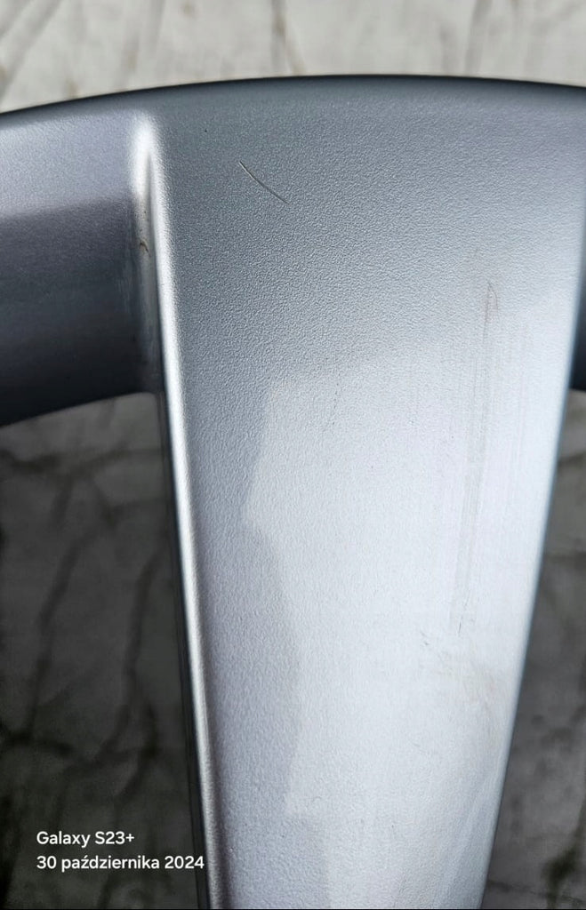 1x Alufelge 17 Zoll 7.0" 5x112 49ET Glanz Silber 5E0601025BG Skoda Octavia Iii