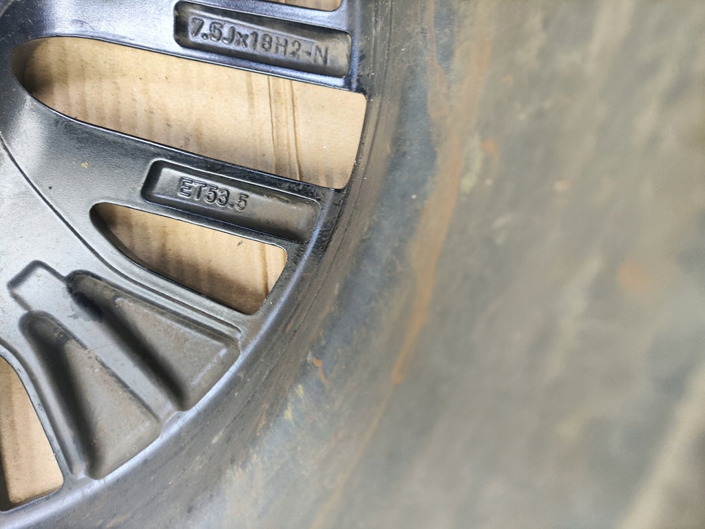 1x Alufelge 18 Zoll 7.5" 5x112 53 5ET Glanz A2434011800 Mercedes-Benz W247 FEL8377322568dz