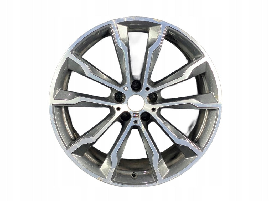 1x Alufelge 20 Zoll 9.5" 5x112 43ET 8010269 BMW X3 G01 Rim Wheel FEL9449579600ny
