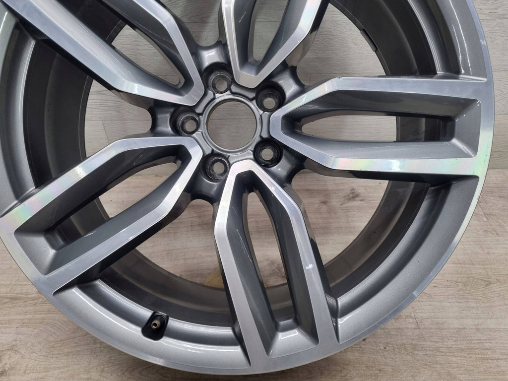 1x Alufelge 21 Zoll 8.5" 5x112 33ET Glanz Silber 8R0601025AM Audi Q5 Rim Wheel FEL8021682961er