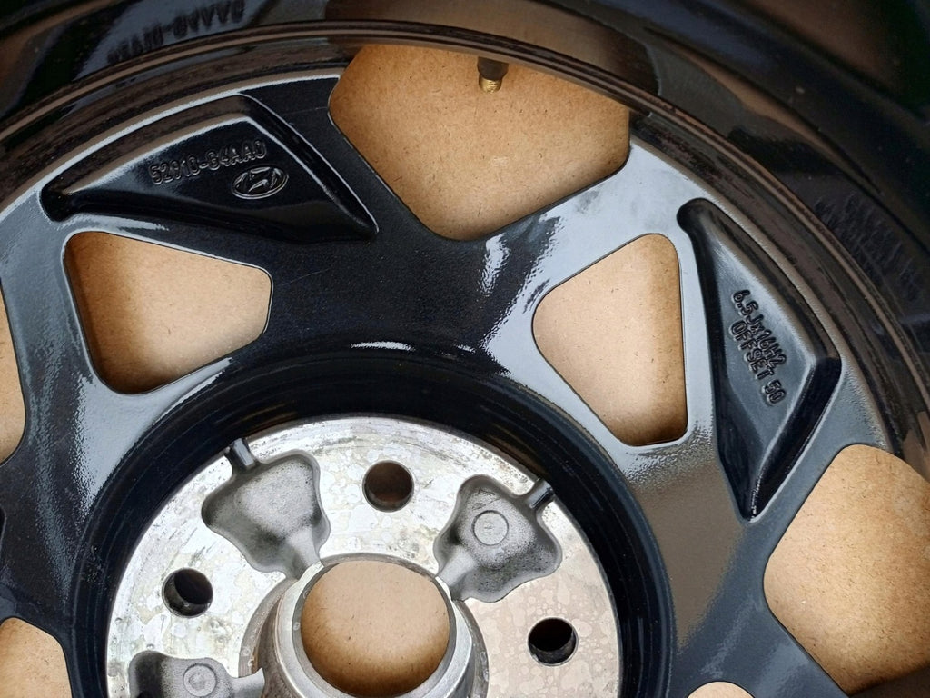 1x Alufelge 16 Zoll 6.5" 5x114.3 50ET Glanz 52910-G4AA0 Hyundai I30 Iii FEL8038464681mc