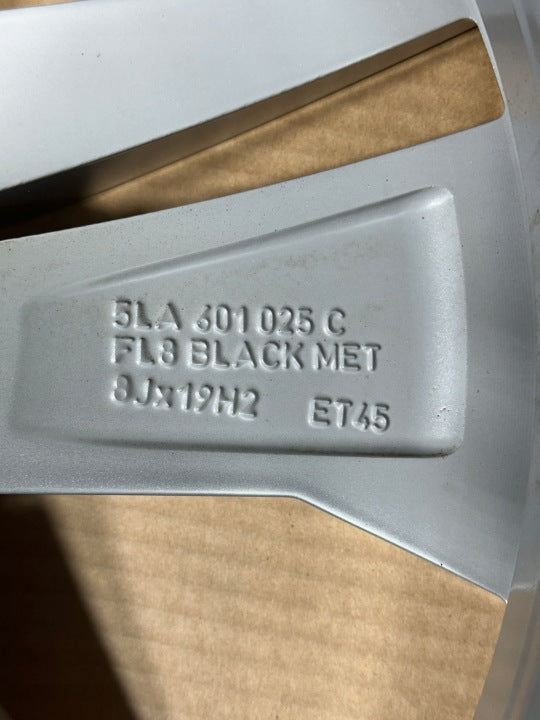 1x Alufelge 19 Zoll 8.0" 5x112 45ET 5LA601025B Skoda Enyaq Rim Wheel FEL3336829682ze