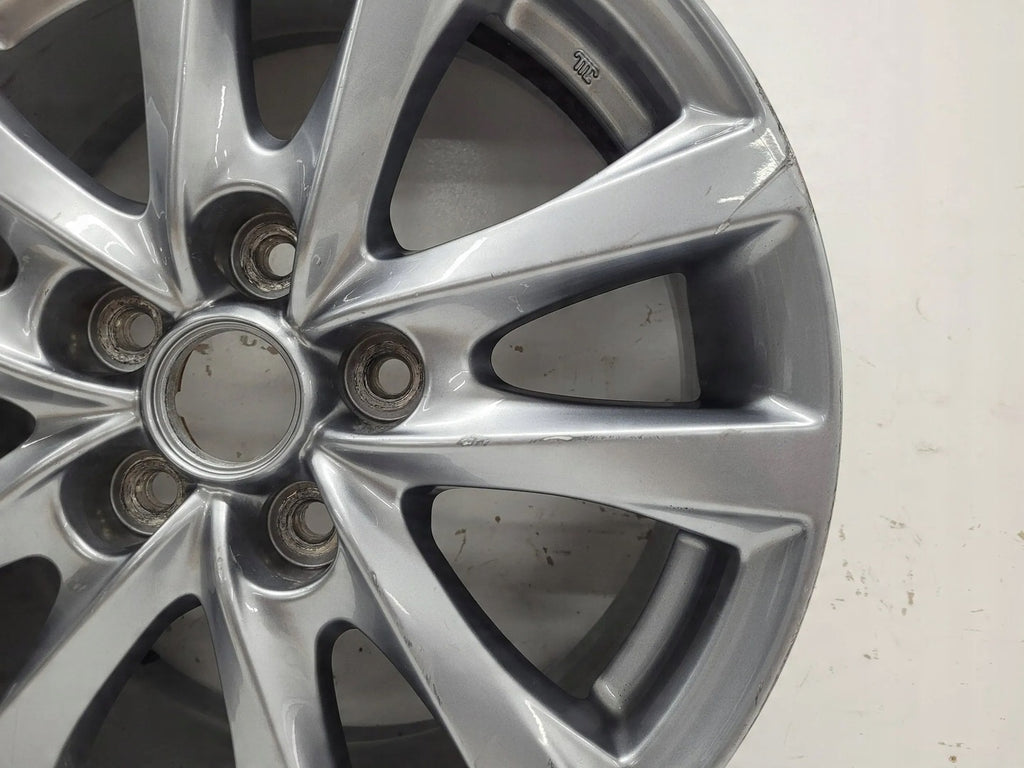 1x Alufelge 16 Zoll 6.5" 5x114.3 45ET Glanz Graphit 9965N06560 Mazda Iii