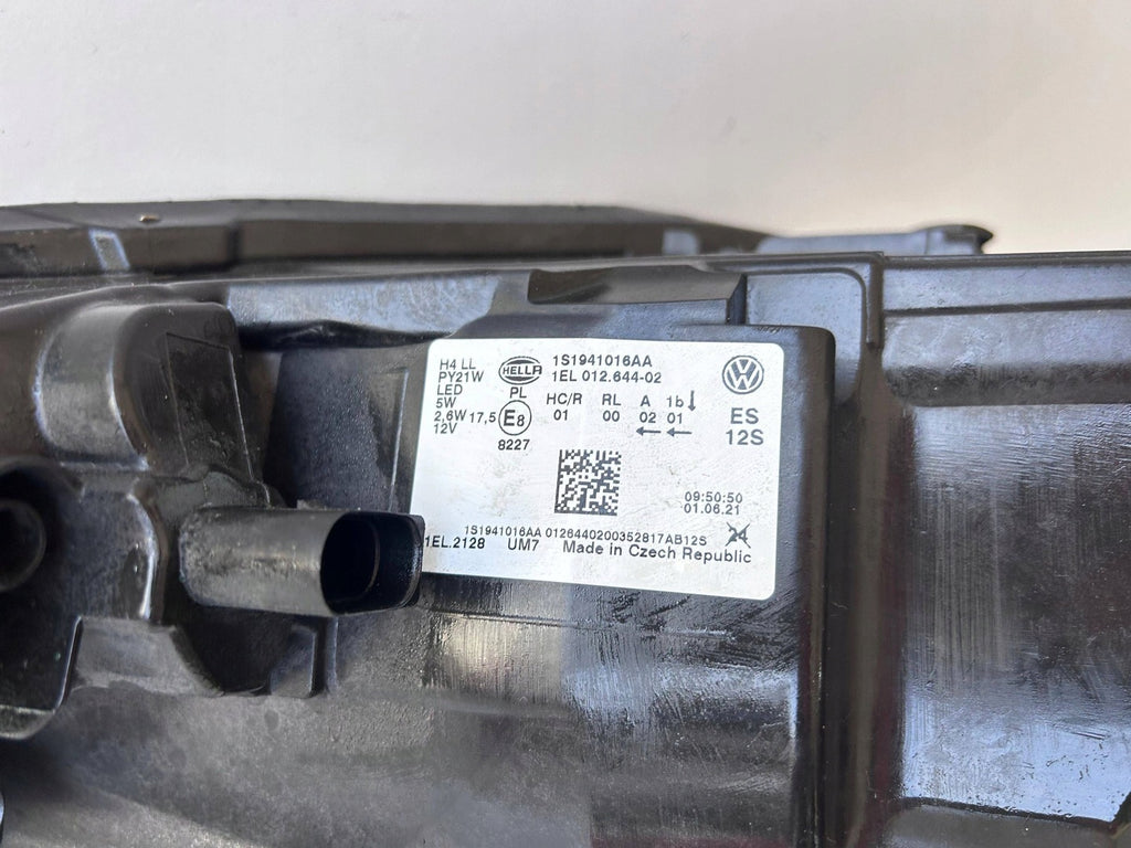 Frontscheinwerfer VW Up 1S1941016AA Rechts Scheinwerfer Headlight