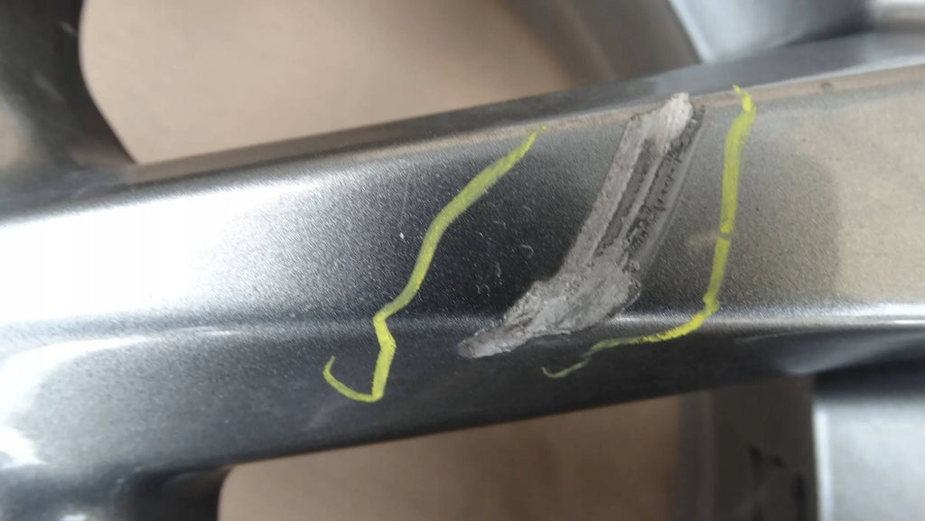 1x Alufelge 15 Zoll PZ49P-B0671 Toyota Yaris Rim Wheel