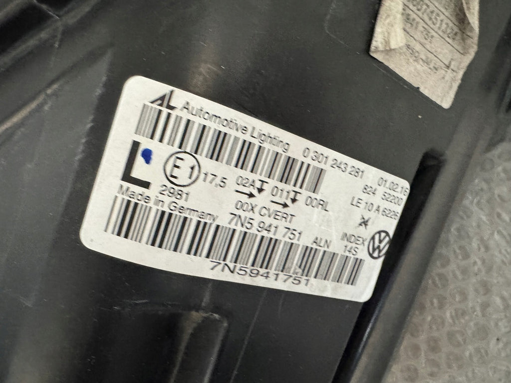 Frontscheinwerfer Seat Alhambra 7N5941751 Xenon Links Scheinwerfer Headlight