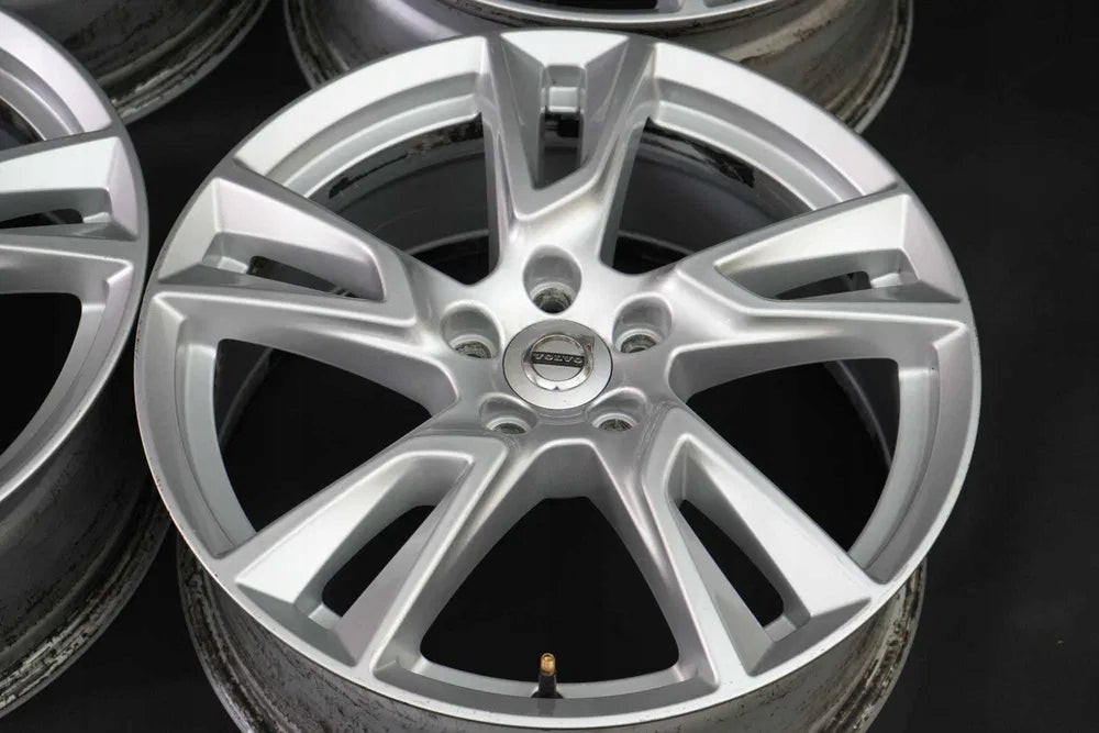 4x Alufelge 18 Zoll 7.5" 5x108 50 5ET Glanz Silber 31362866 Volvo I Rim Wheel FEL2909024550vk