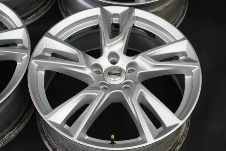 4x Alufelge 18 Zoll 7.5" 5x108 50 5ET Glanz Silber 31362866 Volvo I Rim Wheel FEL2909024550vk