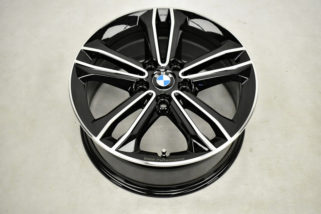 4x Alufelge 17 Zoll 7.5" 5x112 54ET Glanz 6856087 BMW F21 F40 Mg Rim Wheel FEL5990571970gm