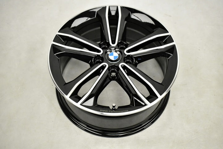 4x Alufelge 17 Zoll 7.5" 5x112 54ET Glanz 6856087 BMW F21 F40 Mg Rim Wheel FEL5990571970gm