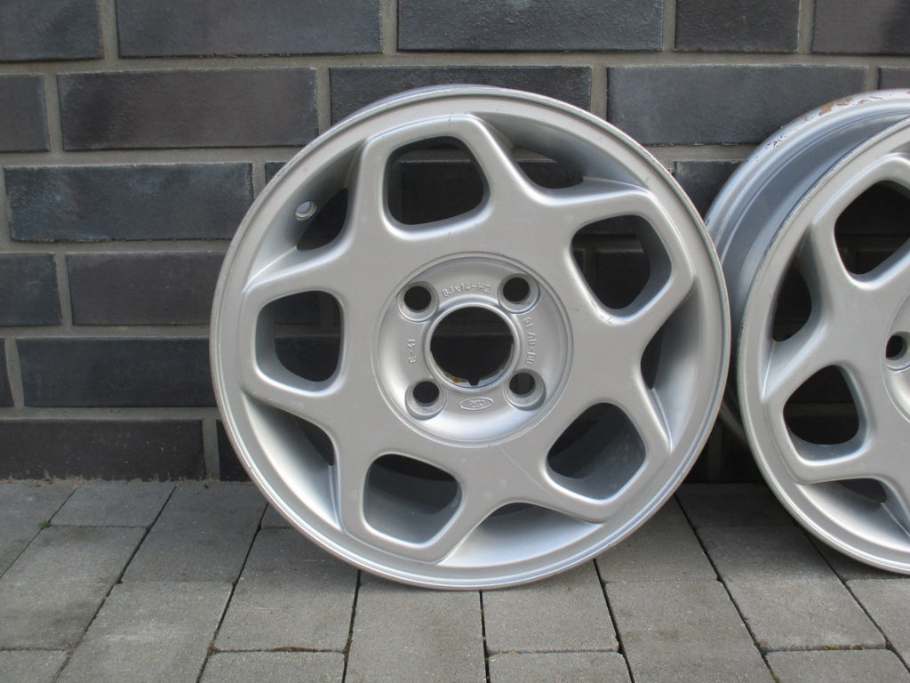 1x Alufelge 14 Zoll 6.0" Ford Escort Rim Wheel FEL3114070231vd