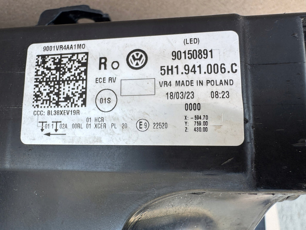 Frontscheinwerfer VW Golf VIII 5H1941006C 90150891 Full LED Rechts Headlight SCH1546814239xn