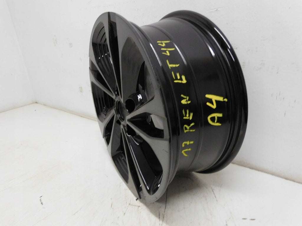 1x Alufelge 17 Zoll 7.0" 5x114.3 44ET Schwarz 403009897 Renault Rim Wheel FEL4929890338sj