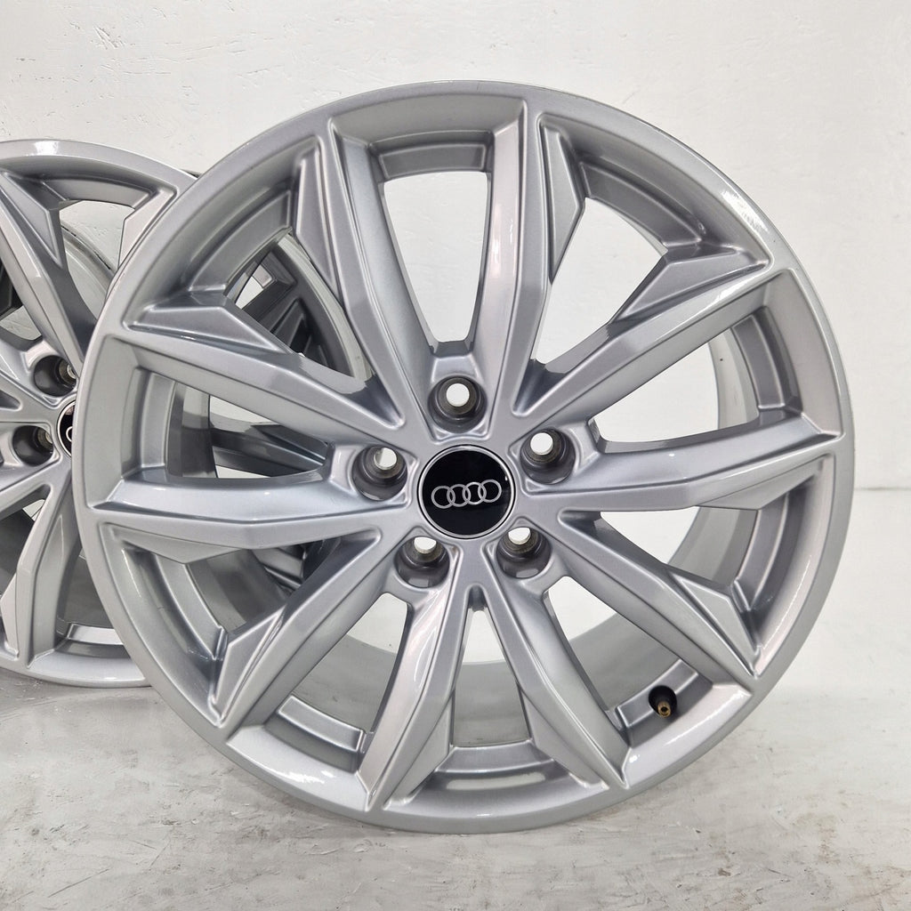 4x Alufelge 17 Zoll 7.0" 5x112 34ET Glanz Silber 80A601025J Audi Rim Wheel FEL8105157223wf